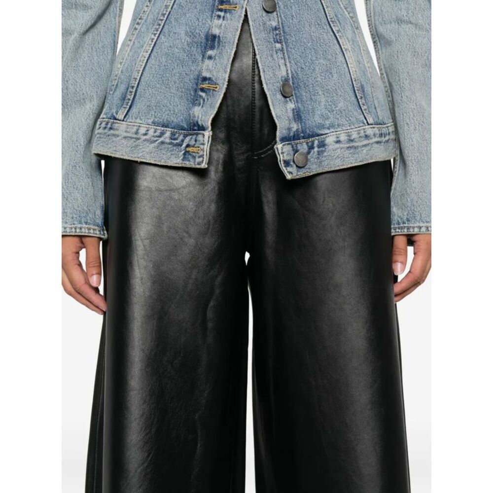 Haikure Women Leather Shorts - Picture 5 of 5